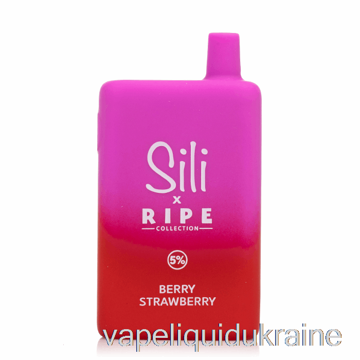 Vape Liquid Ukraine Sili Ripe 6000 Disposable Berry Strawberry